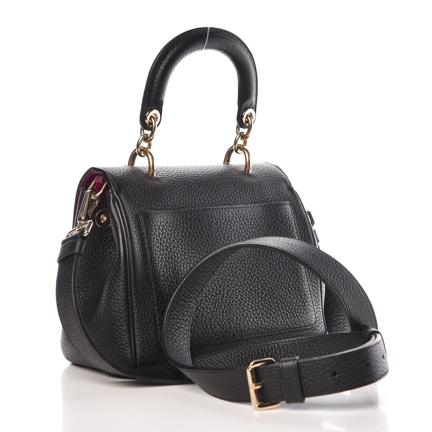 Bullcalf Mini Be Dior Flap Black Rose Indien