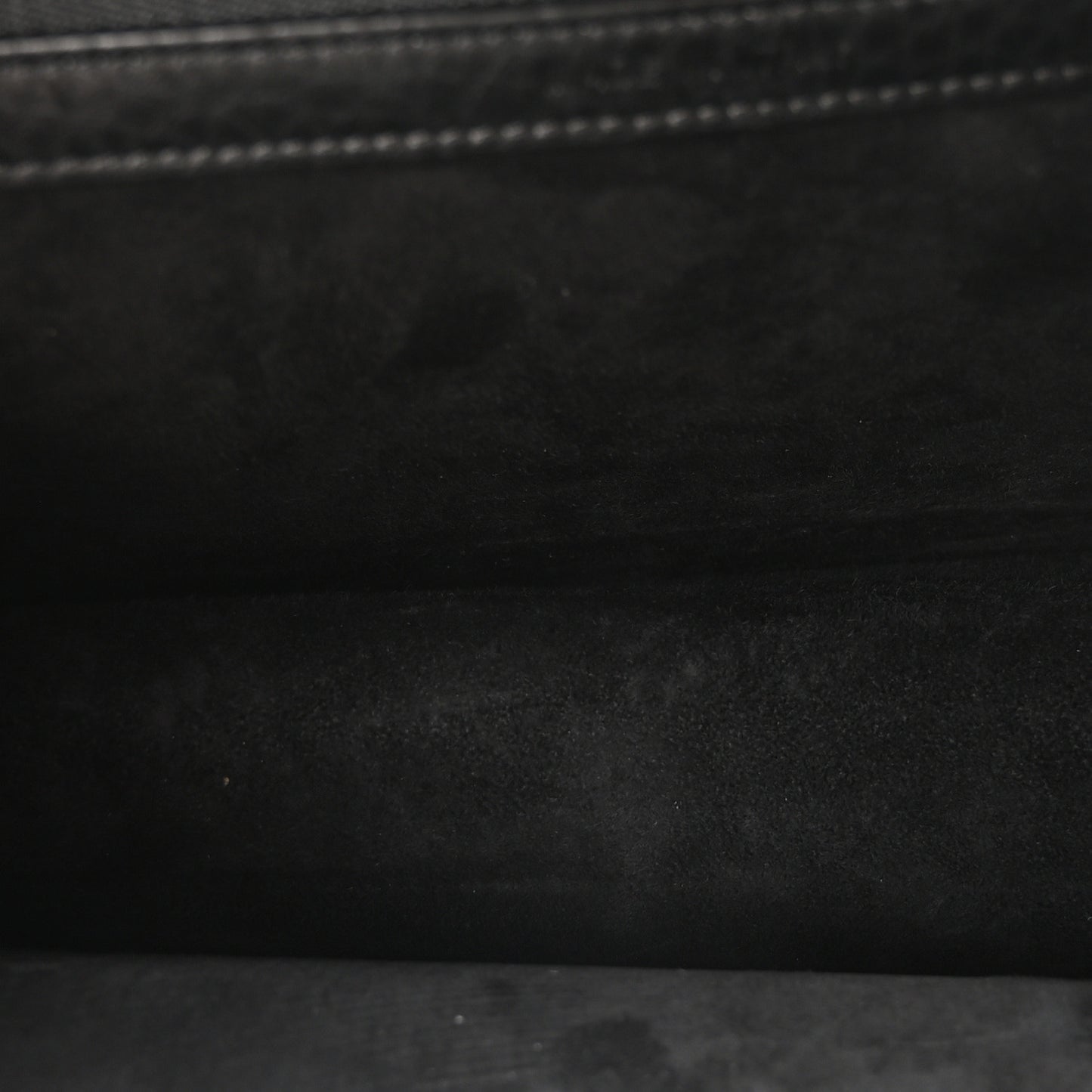 Grained Calfskin Medium Diorama Flap Bag Black