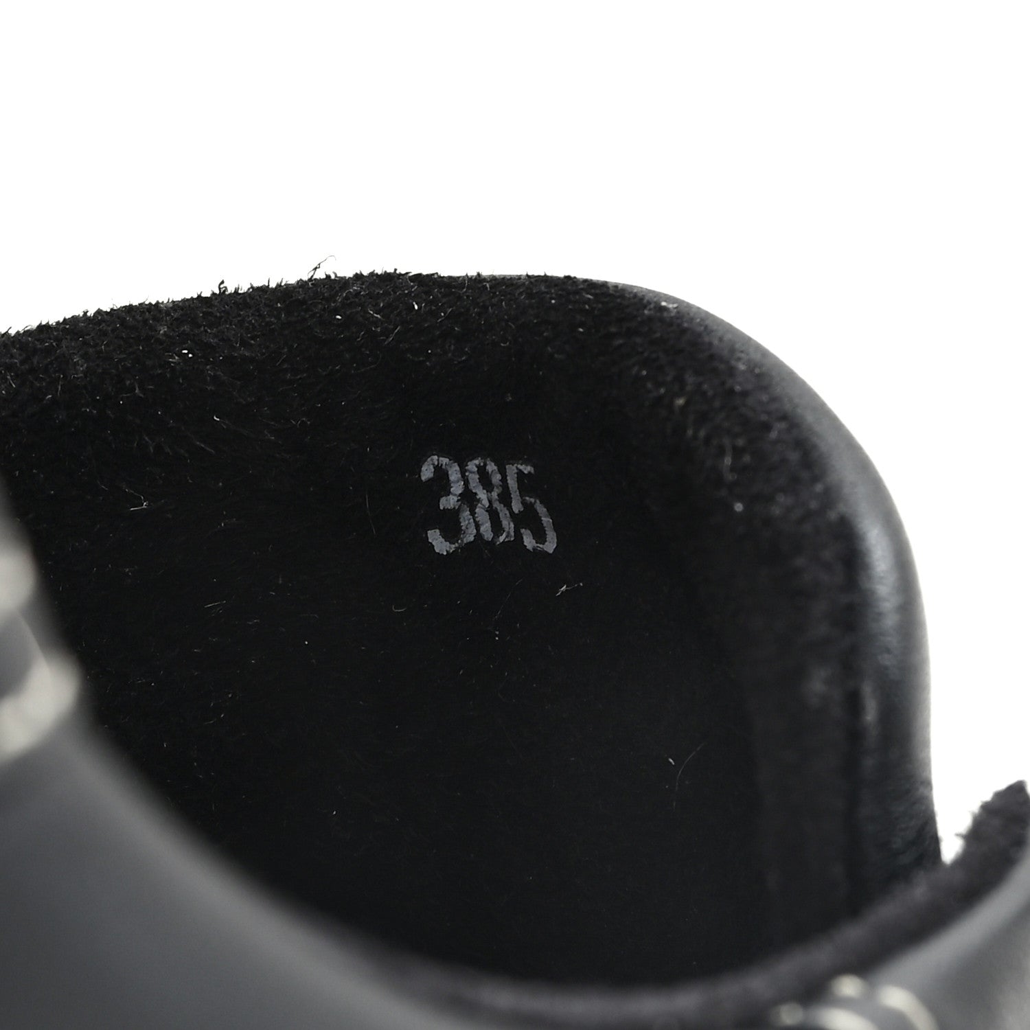 Hermes Calfskin Master Sneakers 38.5 Black 9 of 9