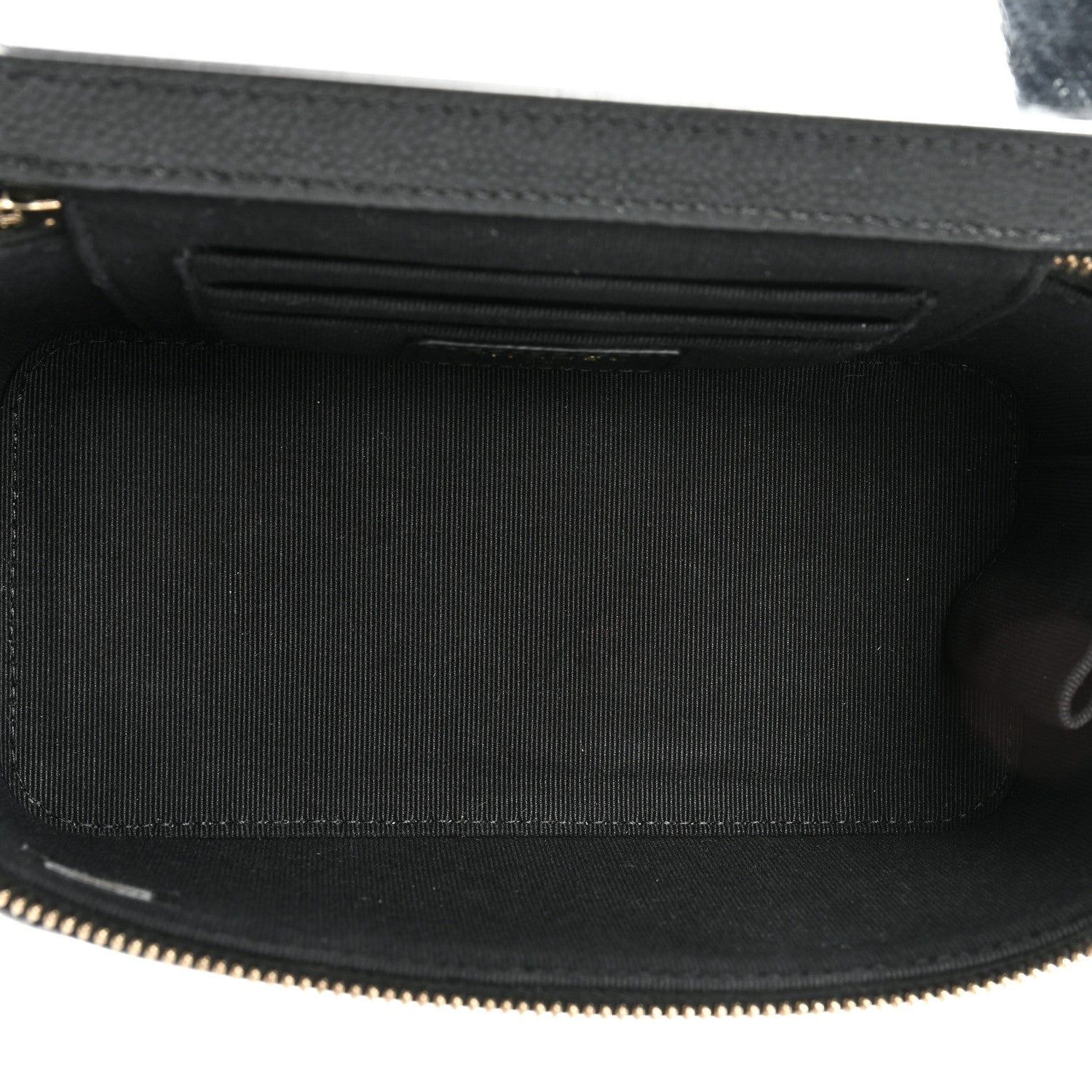 Chanel Caviar Quilted Small Vanity Case With Chain Black 5 of 11