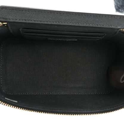 Chanel Caviar Quilted Small Vanity Case With Chain Black 5 of 11