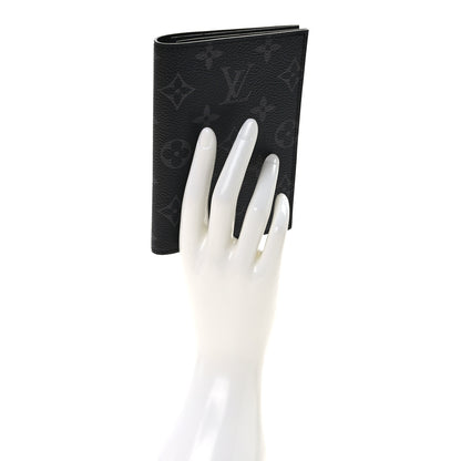 Louis Vuitton Monogram Eclipse Passport Cover 2 of 8
