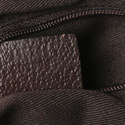 Gucci Monogram Abbey Shoulder Bag Dark Brown 7 of 11