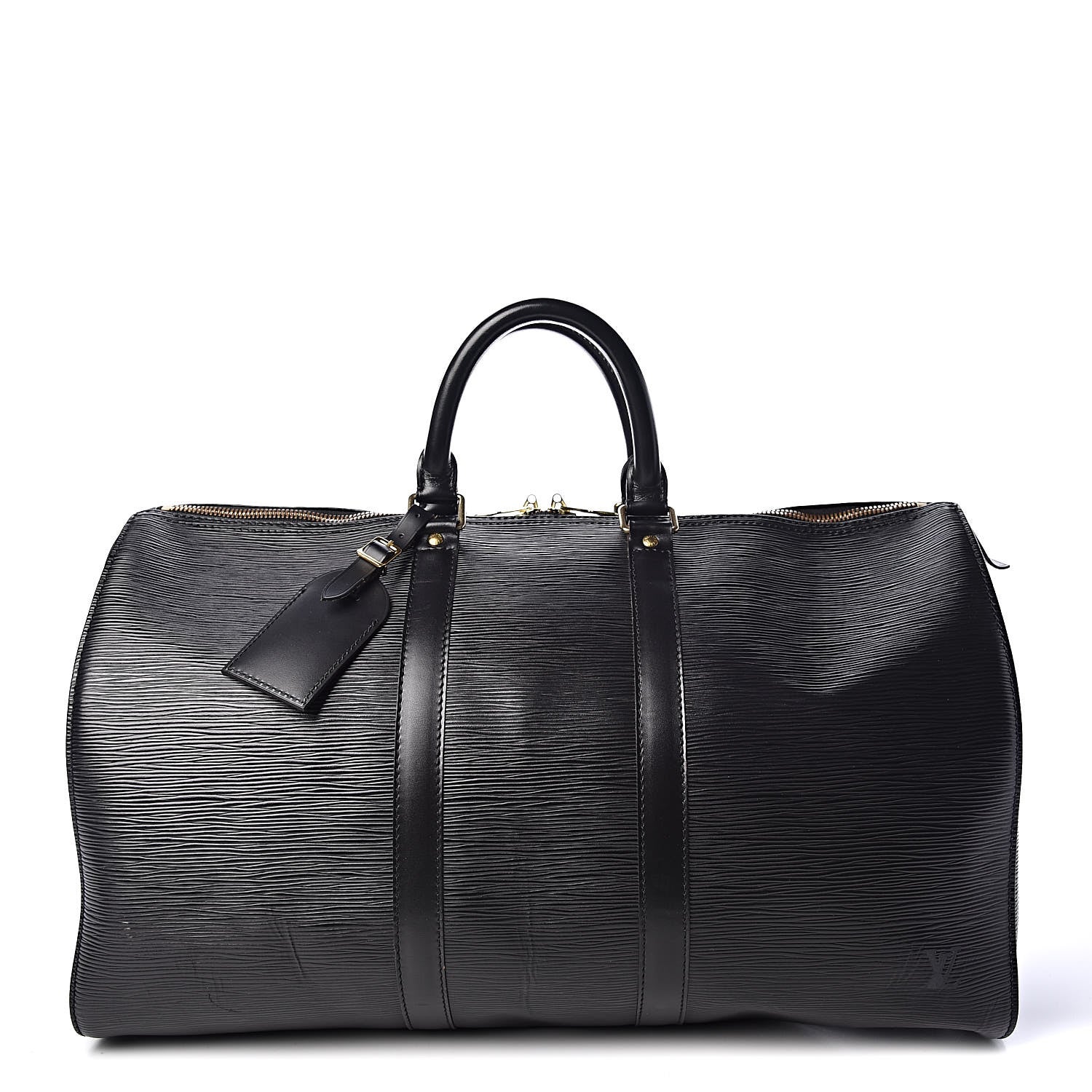 Louis Vuitton Epi Keepall 45 Black 1 of 11