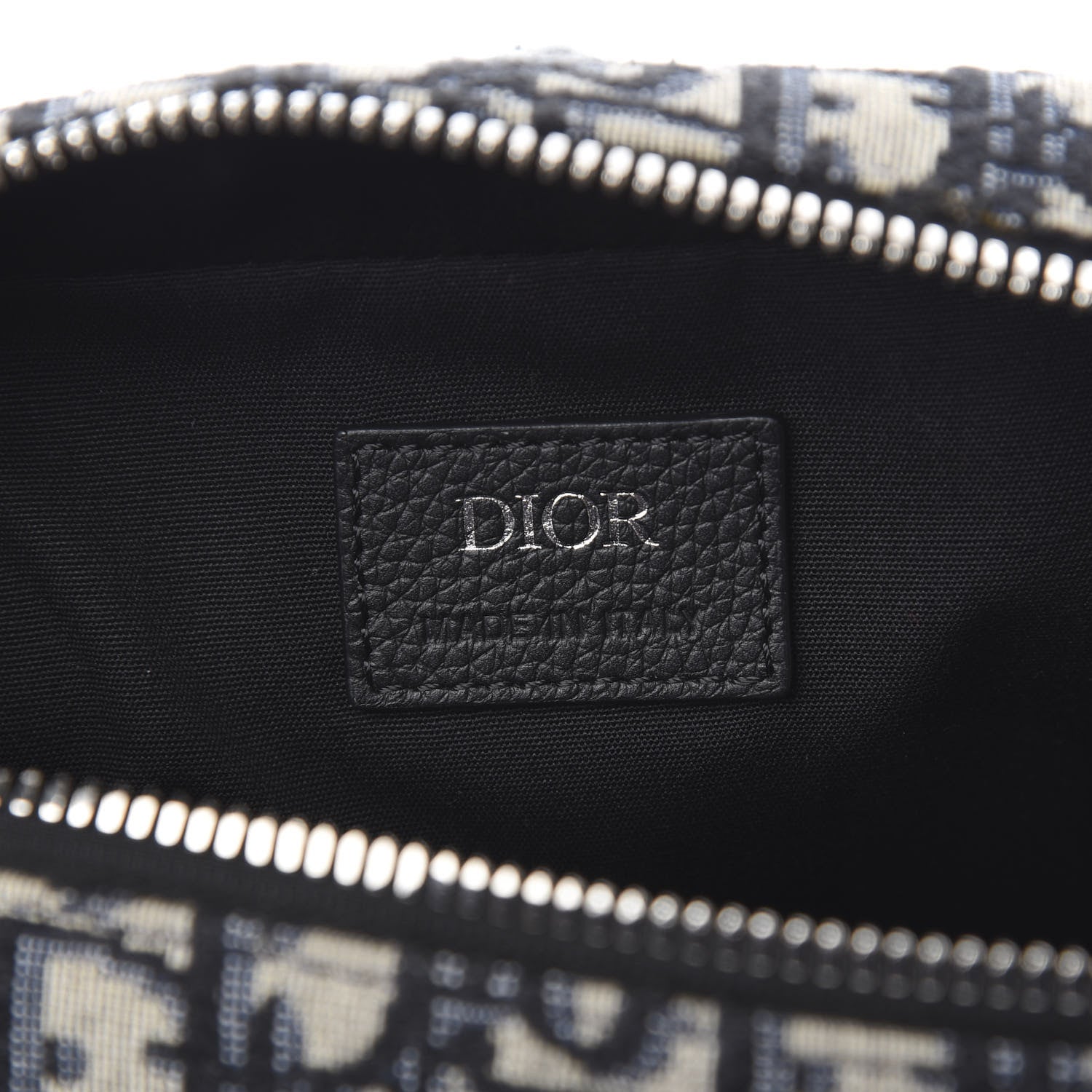 Christian Dior HOMME Oblique Safari Messenger Blue 6 of 9