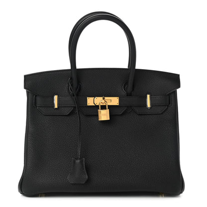 Hermes Togo Birkin 30 Black 1 of 13