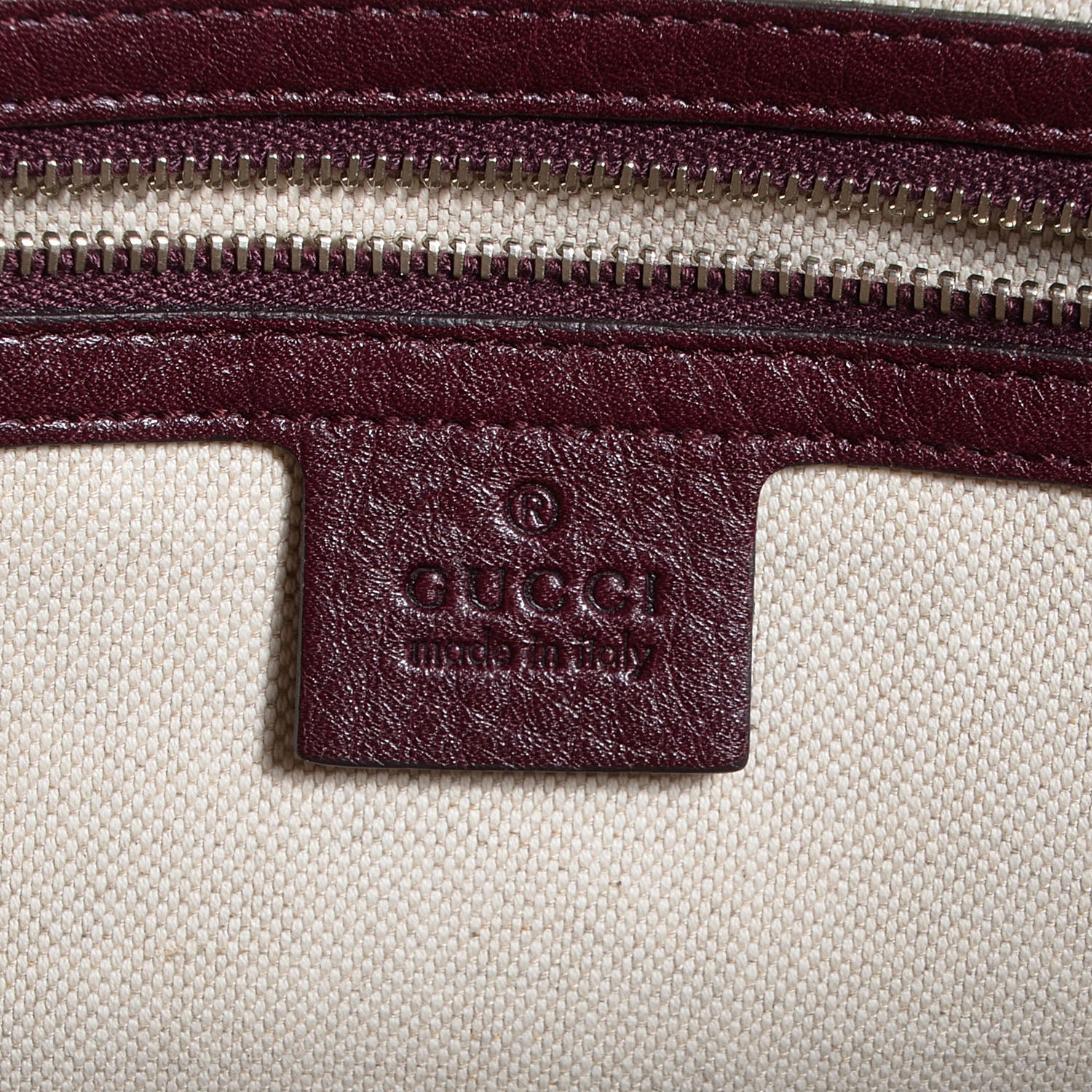 Gucci Monogram New Bamboo Small Tassel Tote 6 of 7