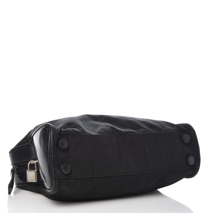 Prada Tessuto Nylon Shoulder Bag Black 4 of 13