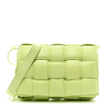 Bottega Veneta Nappa Maxi Intreccio Padded Cassette Crossbody Bag Fennel 1 of 9