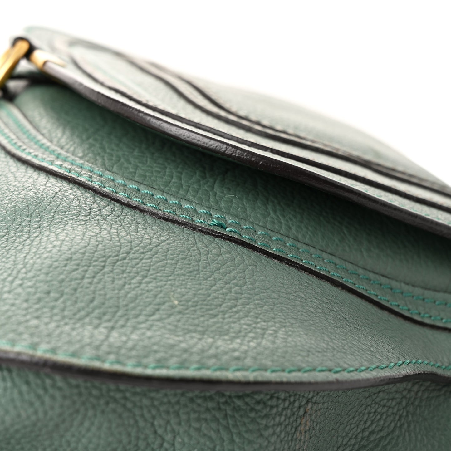 Calfskin Medium Marcie Satchel Icy Mint