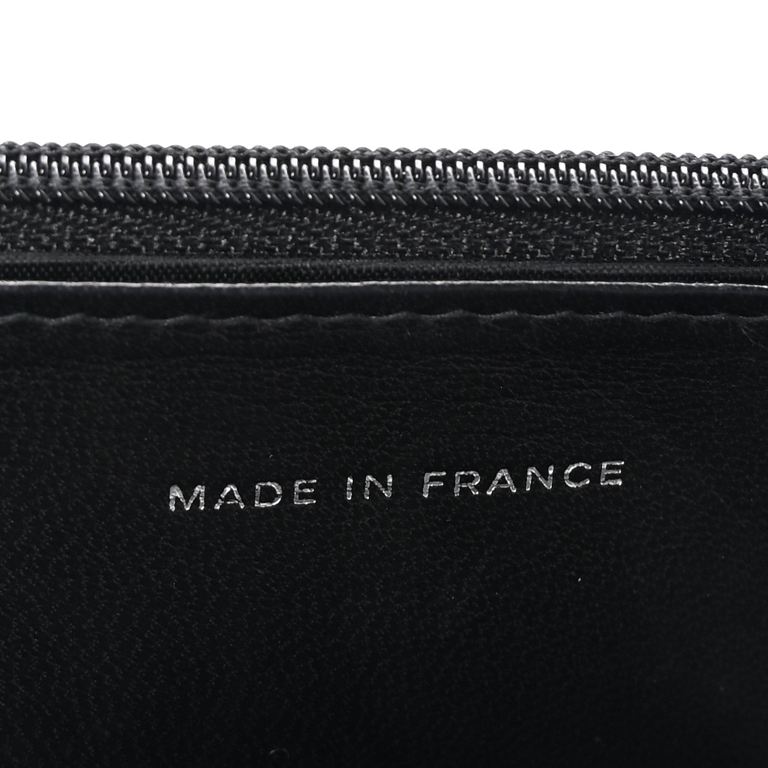 Chanel Caviar Timeless CC Wallet On Chain WOC Black 7 of 12