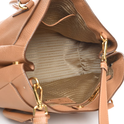 Prada Vitello Daino Tote Naturale 6 of 9