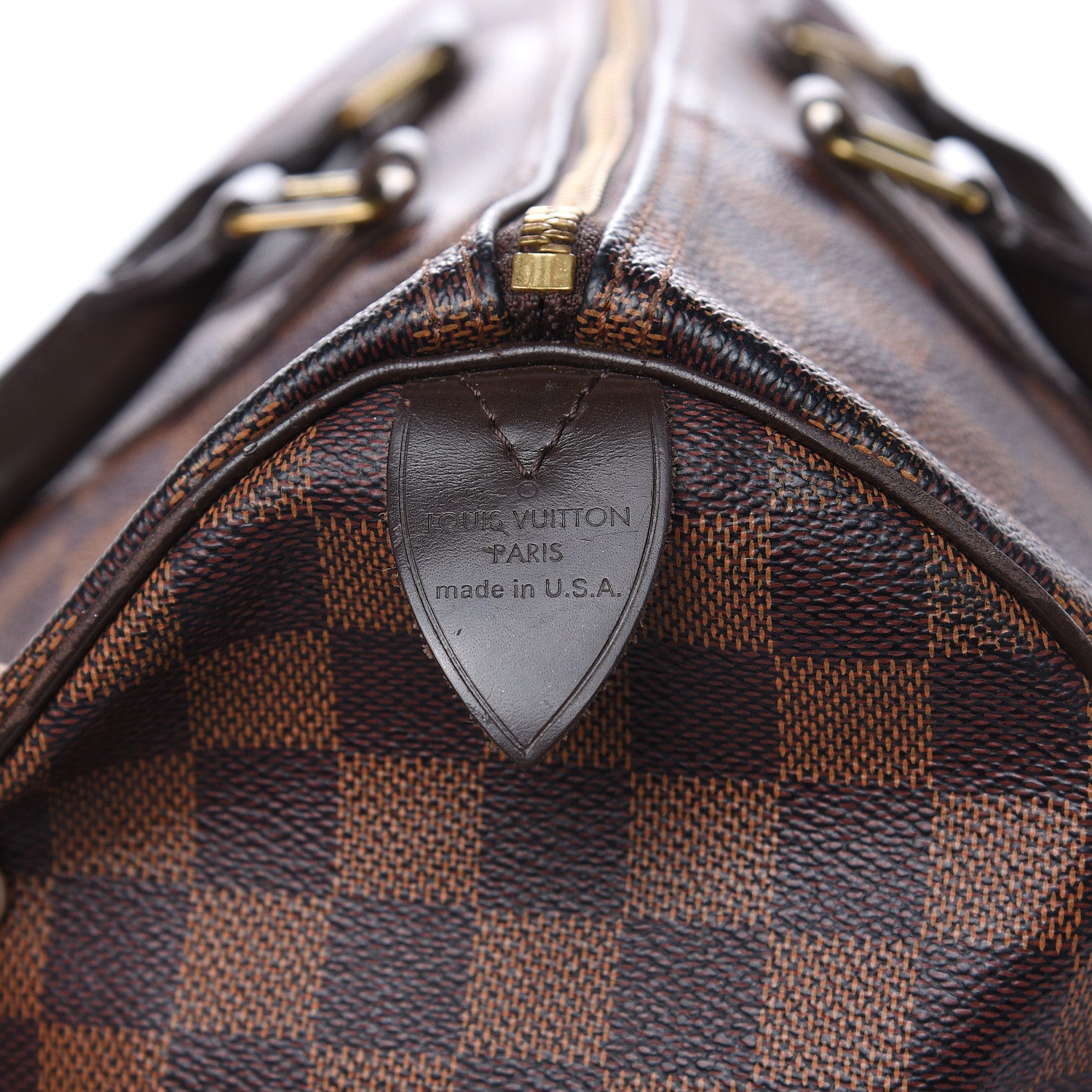 Louis Vuitton Damier Ebene Speedy 35 7 of 26