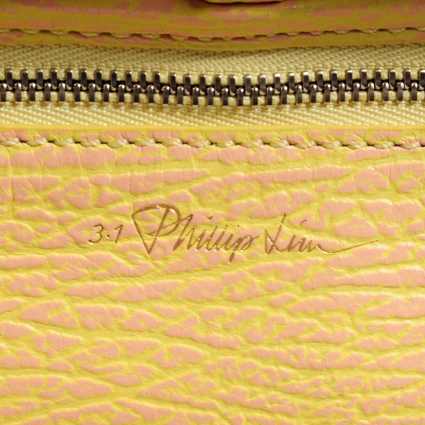 3.1 Textured Calfskin Medium Pashli Satchel Pollen Buff