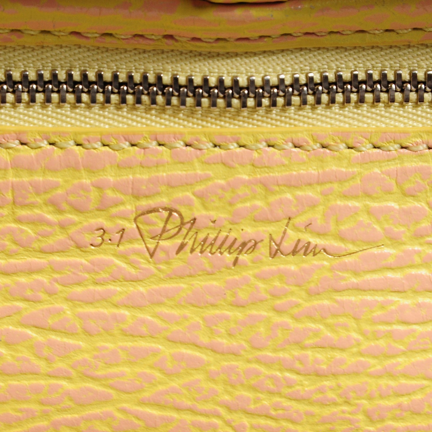 3.1 Phillip Lim 3.1 Textured Calfskin Medium Pashli Satchel Pollen Buff 6 of 12