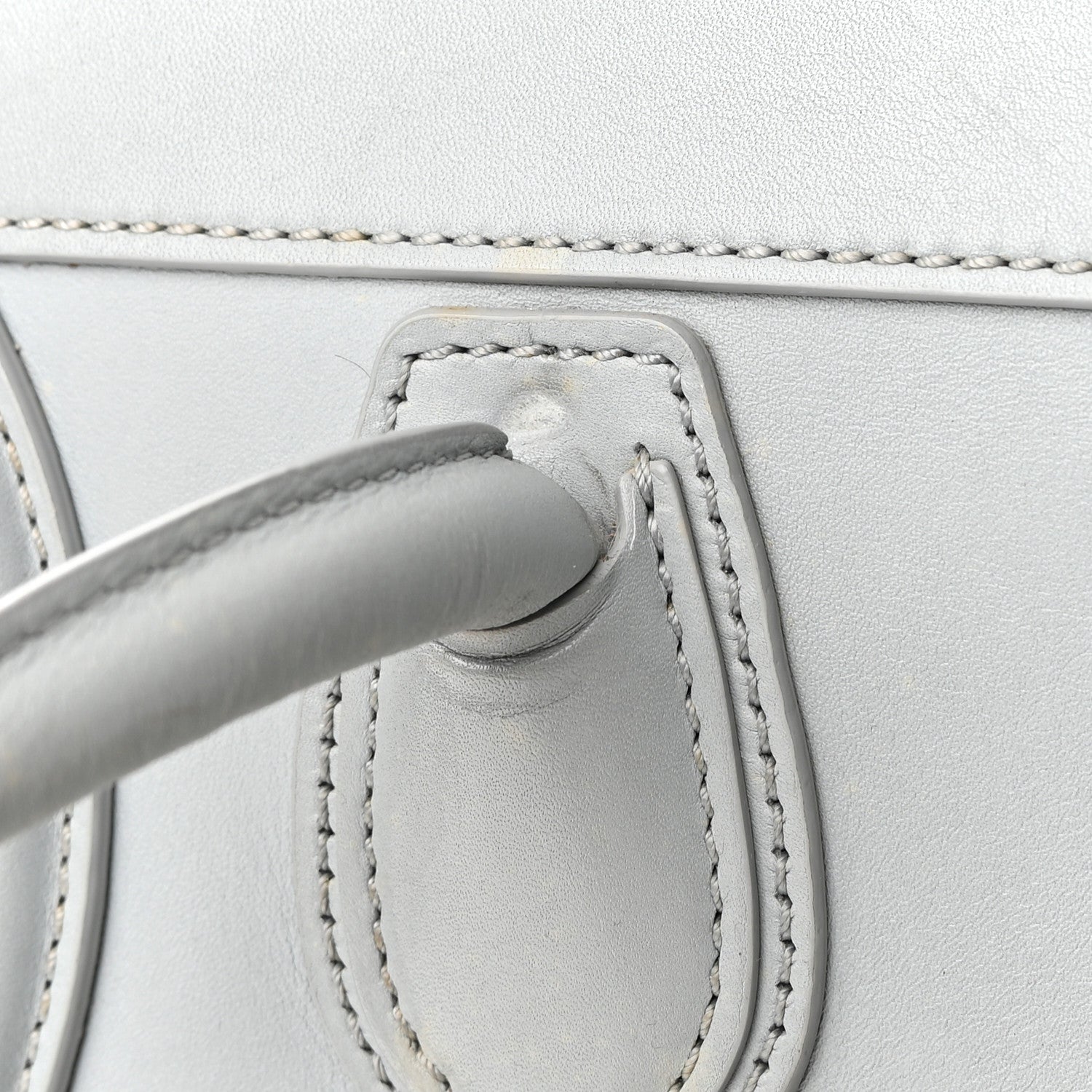Celine Smooth Calfskin Mini Luggage Sky Blue 10 of 18