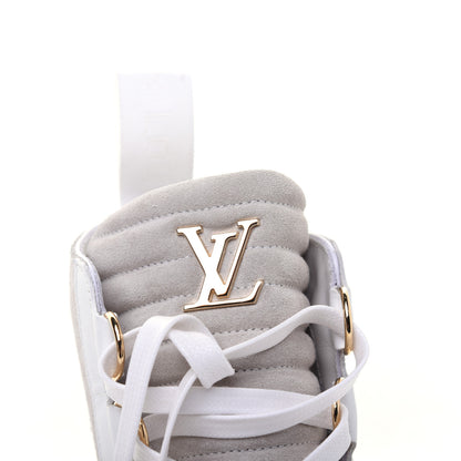 Louis Vuitton Calfskin Suede Mens Creeper Ankle Boots 10 White 13 of 16
