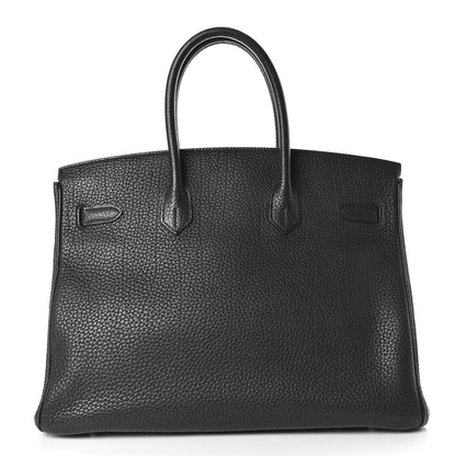 Hermes Fjord Birkin 35 Black 15 of 34