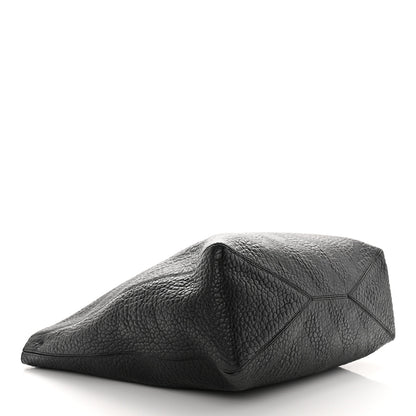 Burberry Heritage Grain Check Embossed Medium Lindburn Hobo Black 4 of 12