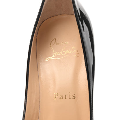 Christian Louboutin Patent Pigalle Follies 100 Pumps 38 Black 8 of 8