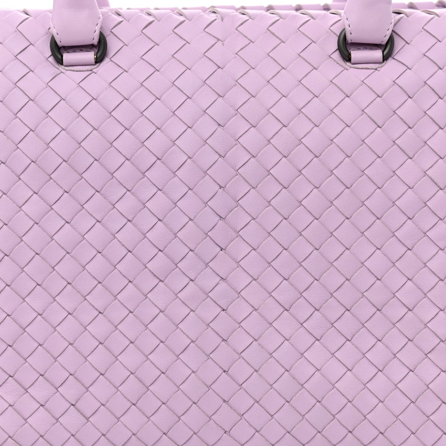 Nappa Intrecciato Brick Tote Parme