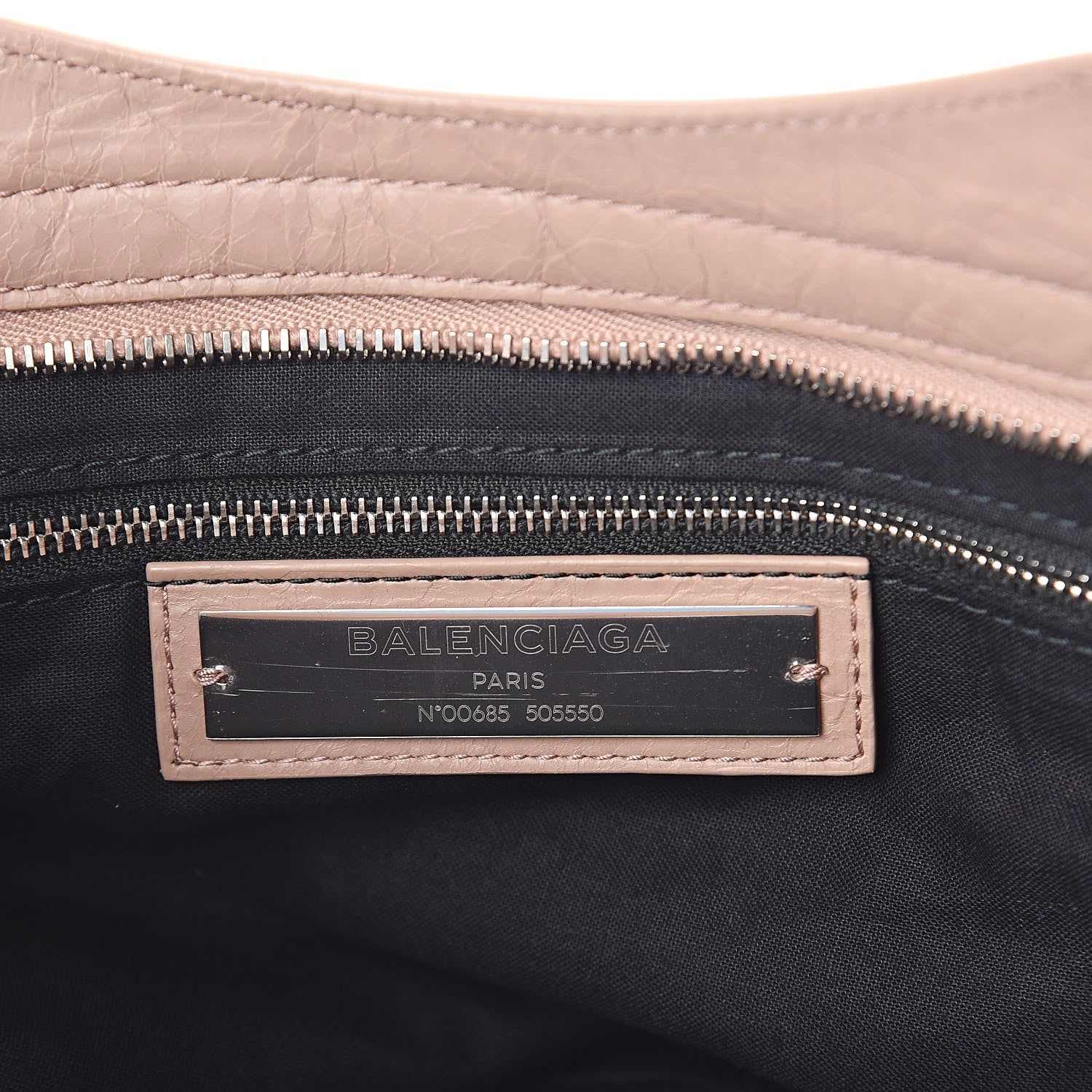 Balenciaga Agneau Classic Silver Hardware City Rose Des Sables 6 of 9