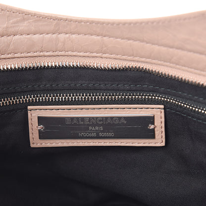 Balenciaga Agneau Classic Silver Hardware City Rose Des Sables 6 of 9