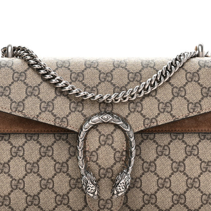 Gucci GG Supreme Monogram Small Dionysus Shoulder Bag Taupe 8 of 14