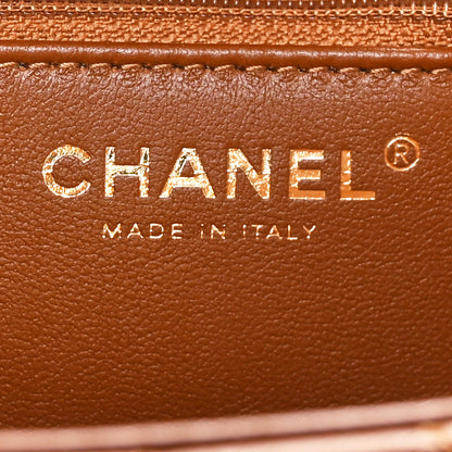 Chanel Shearling Lambskin Quilted Furry Coco Flap Beige Brown 6 of 11