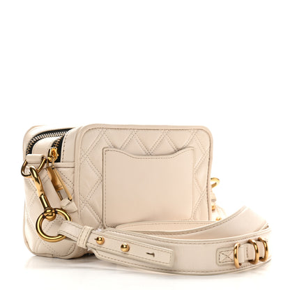 Marc Jacobs Calfskin Quilted The Softshot 21 Bag Ivory 3 of 14