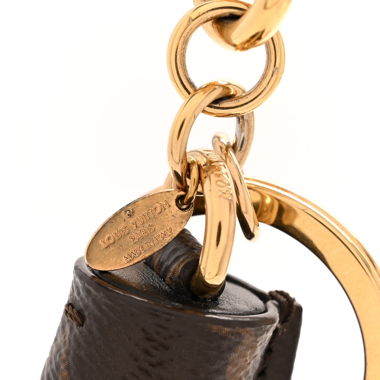 Monogram Tassel Bag Charm