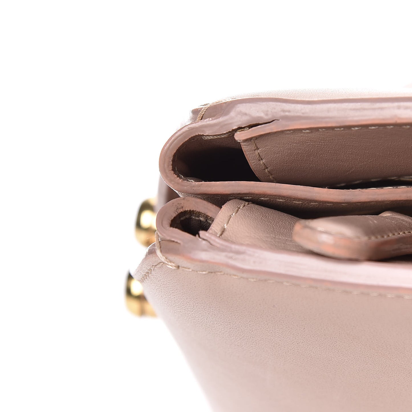 Calfskin Medium Bar Tote Light Pink