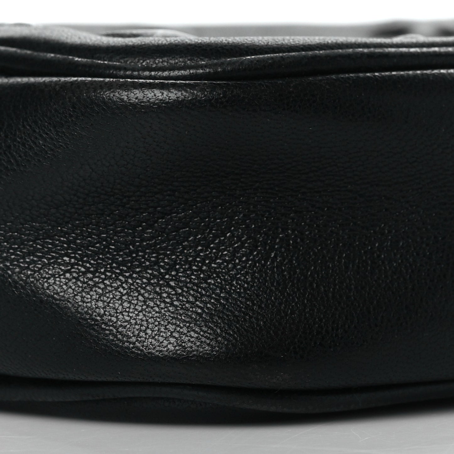Nappa Embossed Star Monogram Blogger Bag Black