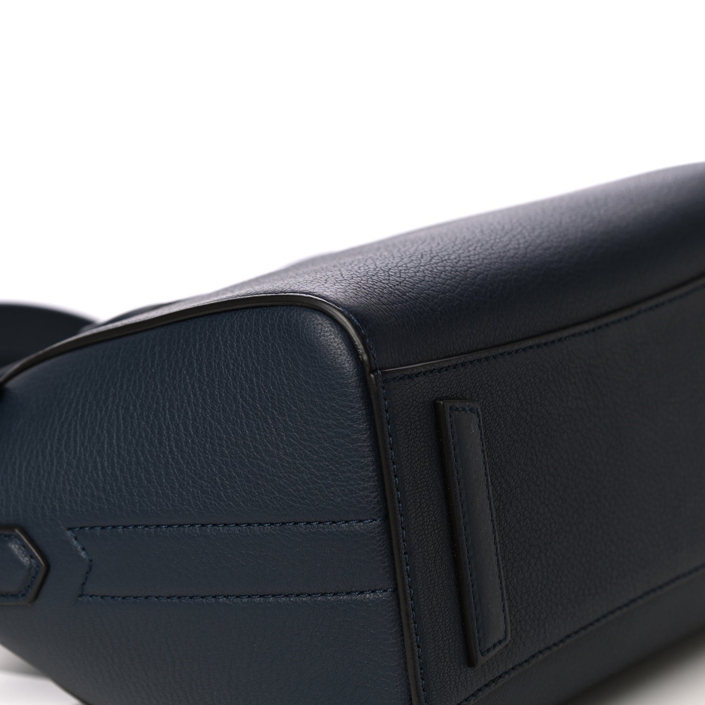 Sugar Goatskin Mini Antigona Navy