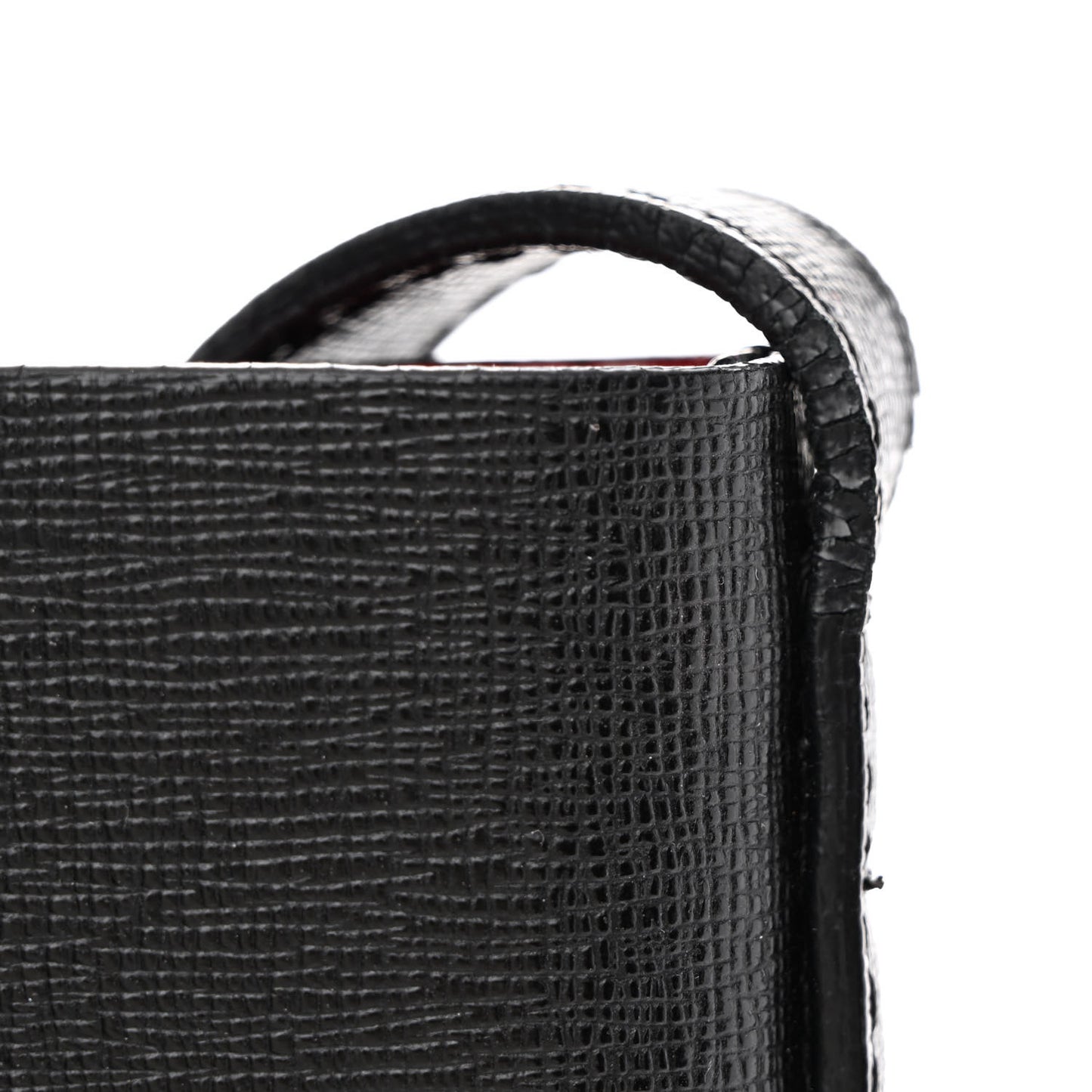 Saffiano Bucket Bag Black Flamma