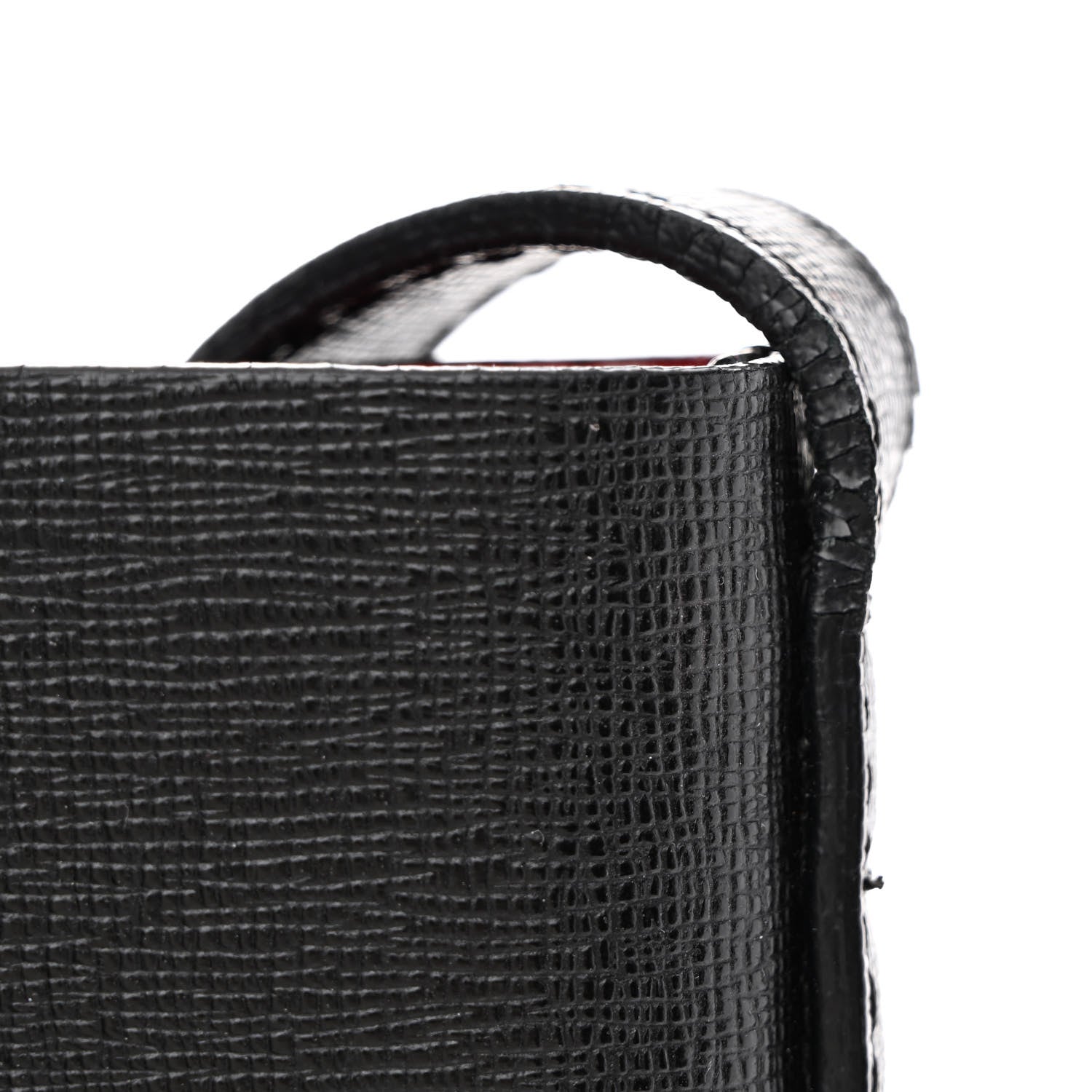 Mansur Gavriel Saffiano Bucket Bag Black Flamma 15 of 15