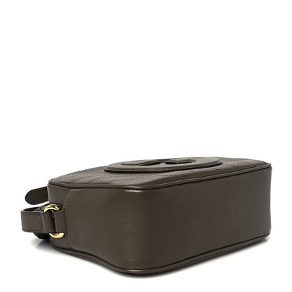 Gucci Sakai Be Green Calfskin Diagonal Stitched Small Blondie Shoulder Bag Craclet Brown 4 of 10