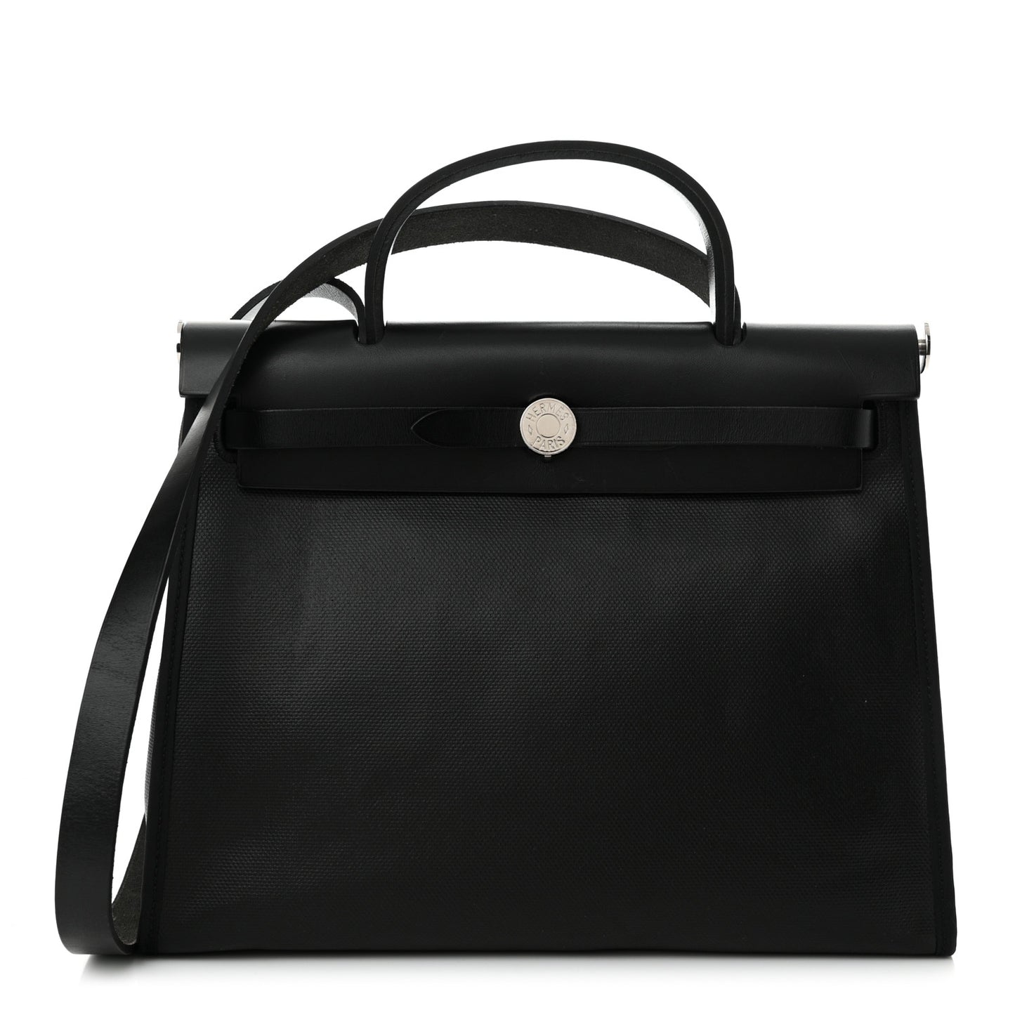 Toile H Berline Vache Hunter Herbag Zip PM 31 Black Ecru