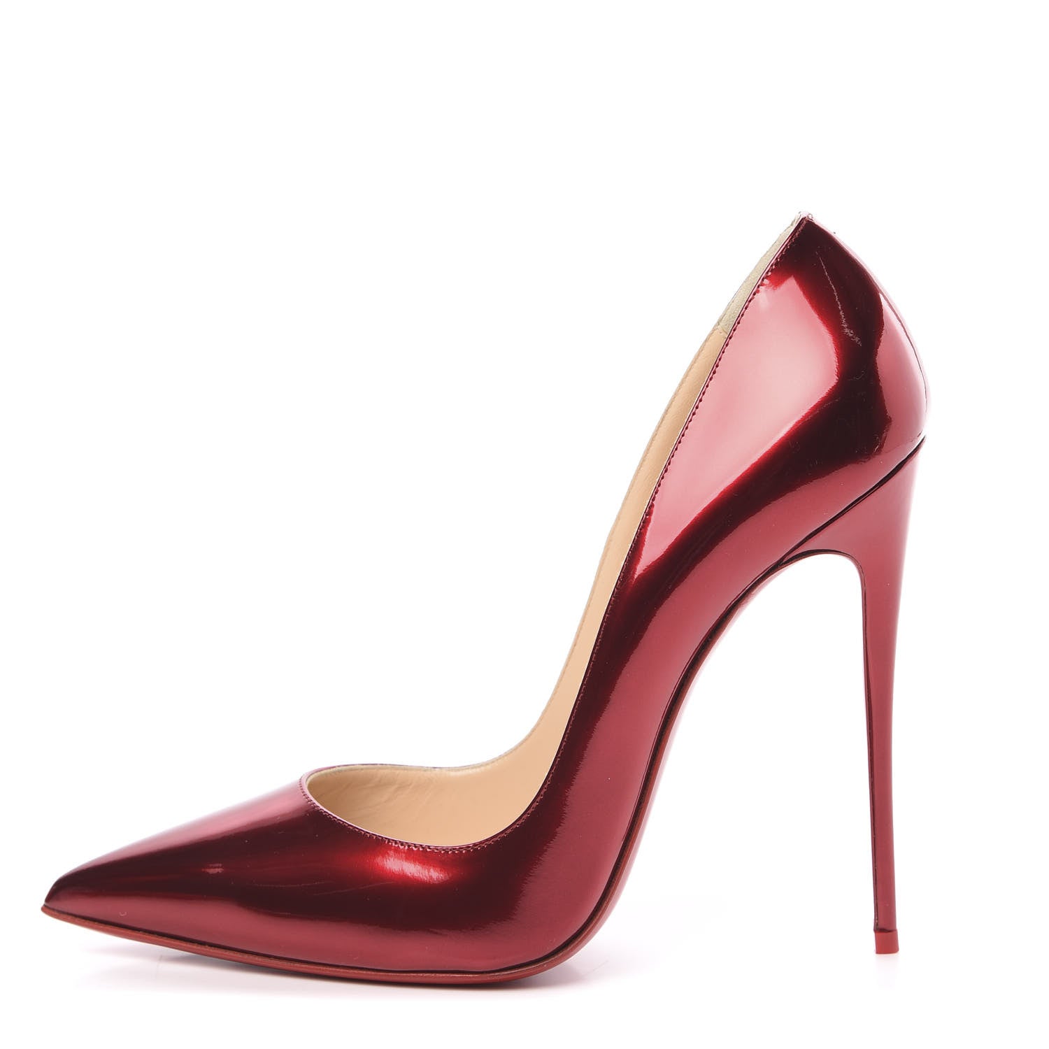Christian Louboutin Metallic Patent So Kate 120 Pumps 42 Loubi 1 of 7