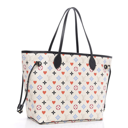 Louis Vuitton Game On Neverfull MM White 3 of 10
