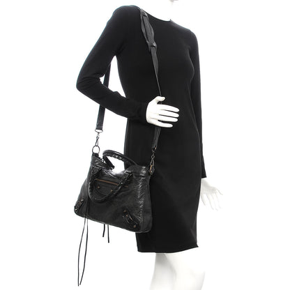 Balenciaga Agneau Classic Hardware Town Black 2 of 13