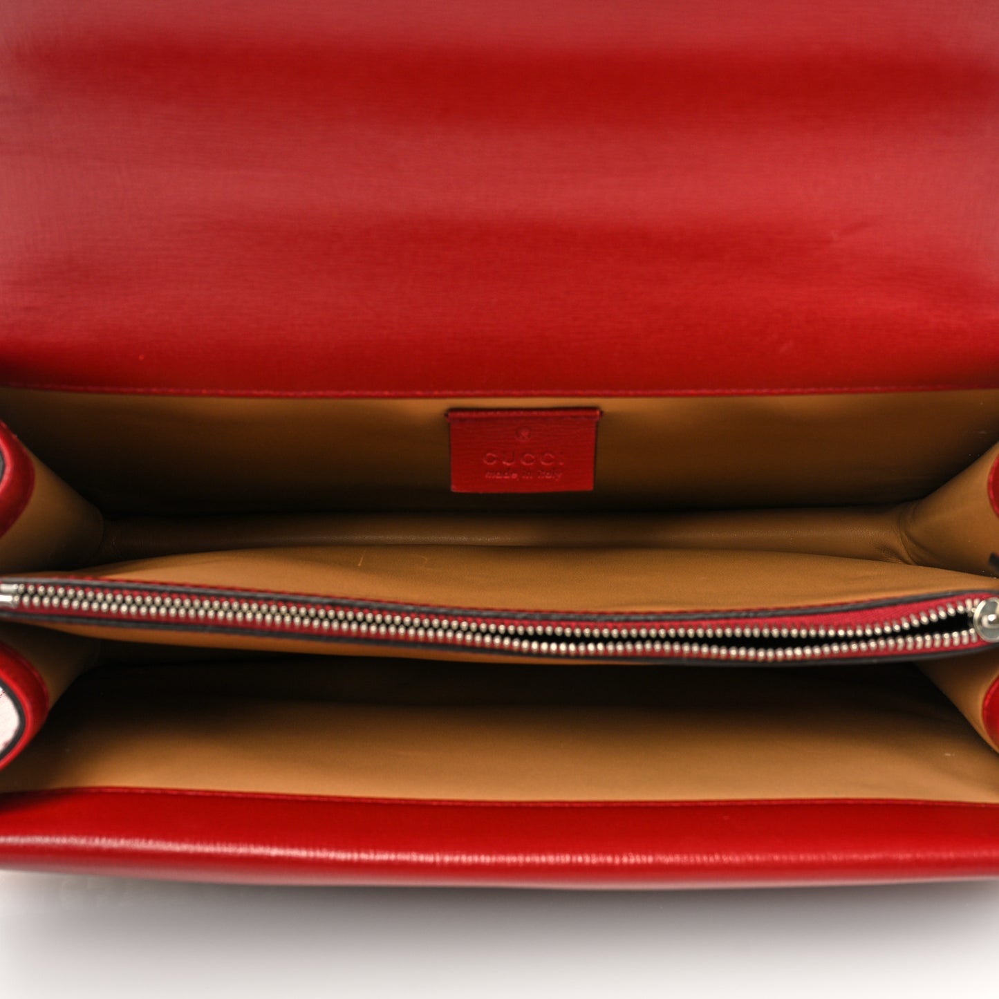 Straw Jacquard Azalea Calfskin GG Monogram Small Dionysus Shoulder Bag Natural New Cherry Red