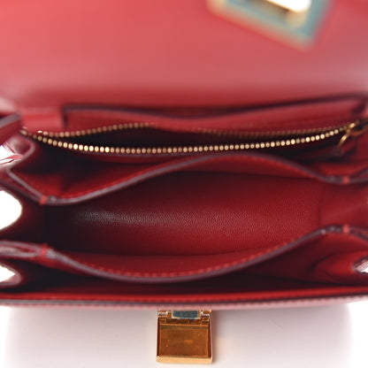 Celine Box Calfskin Small Classic Box Flap Bag Red 5 of 11