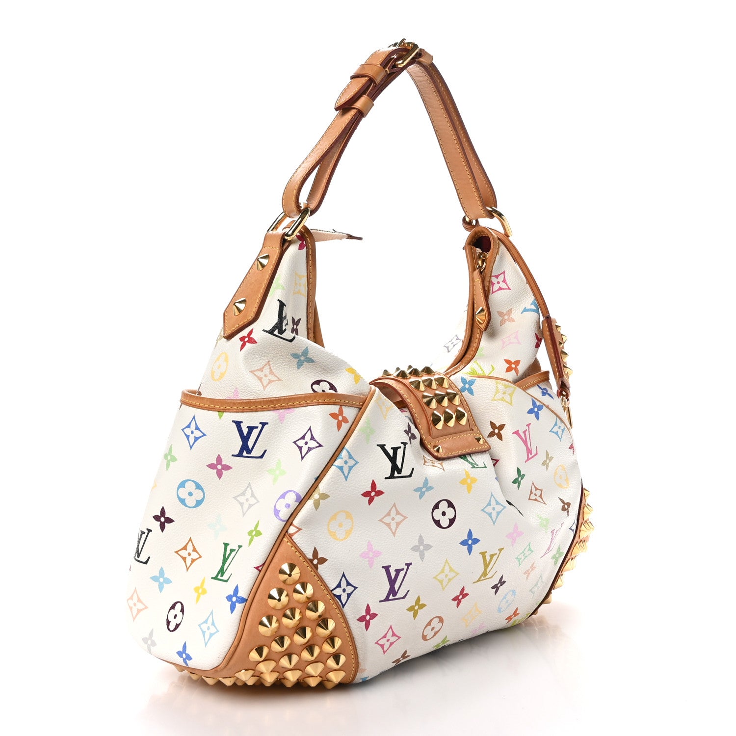 Louis Vuitton Monogram Multicolor Chrissie White 3 of 9