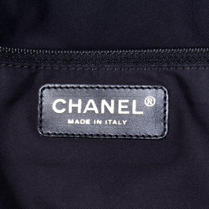 Chanel Nylon Medium Travel Tote Black 6 of 9