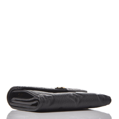 Louis Vuitton Empreinte Zoe Wallet Black 4 of 7