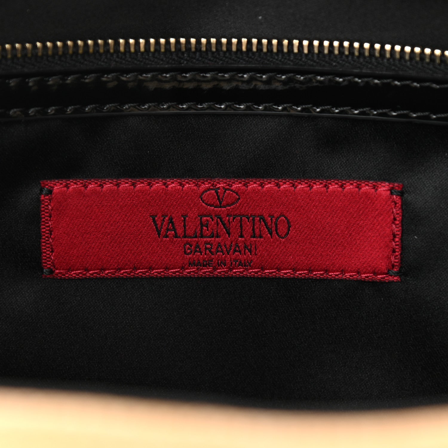 Valentino Garavani Raffia Straw Lace Tote Black 6 of 10