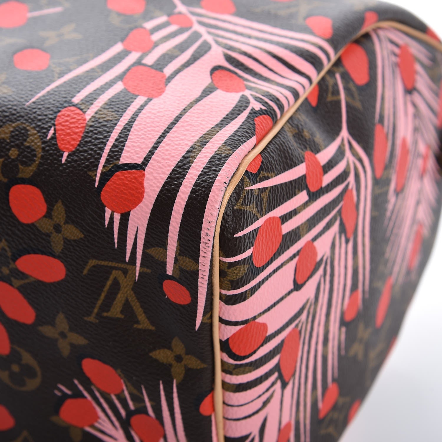 Louis Vuitton Monogram Jungle Dots Speedy 30 Sugar Pink Poppy 12 of 12