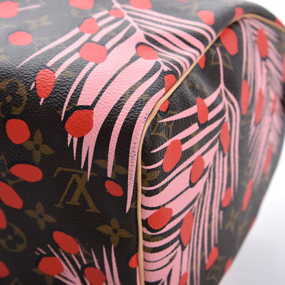 Louis Vuitton Monogram Jungle Dots Speedy 30 Sugar Pink Poppy 12 of 12