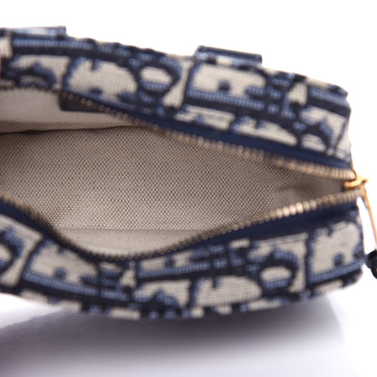 Christian Dior Oblique Belt Pouch Blue 5 of 11